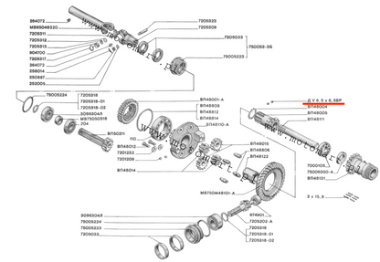 Rolka napędowego dyfra  Dnaepr MT 16 12 MW MB 650/750 dyfer napęd ORYGINAL