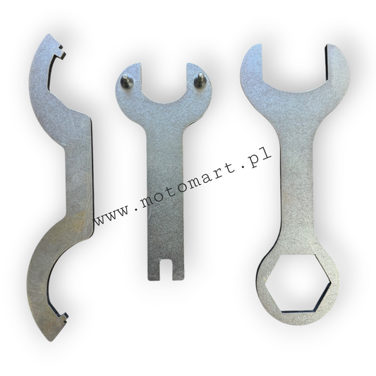 Zestaw kluczy Dnaepr, K-750, Ural - 3 elementy zestaw naprawczy klucz