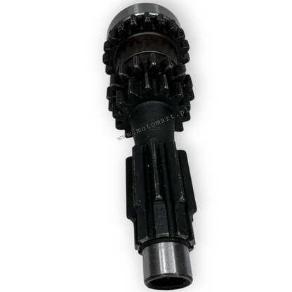 Wałek główny + Koło zębate 9x37 wolna jedynka M72 K750 Ural Dnaepr MT CCCP